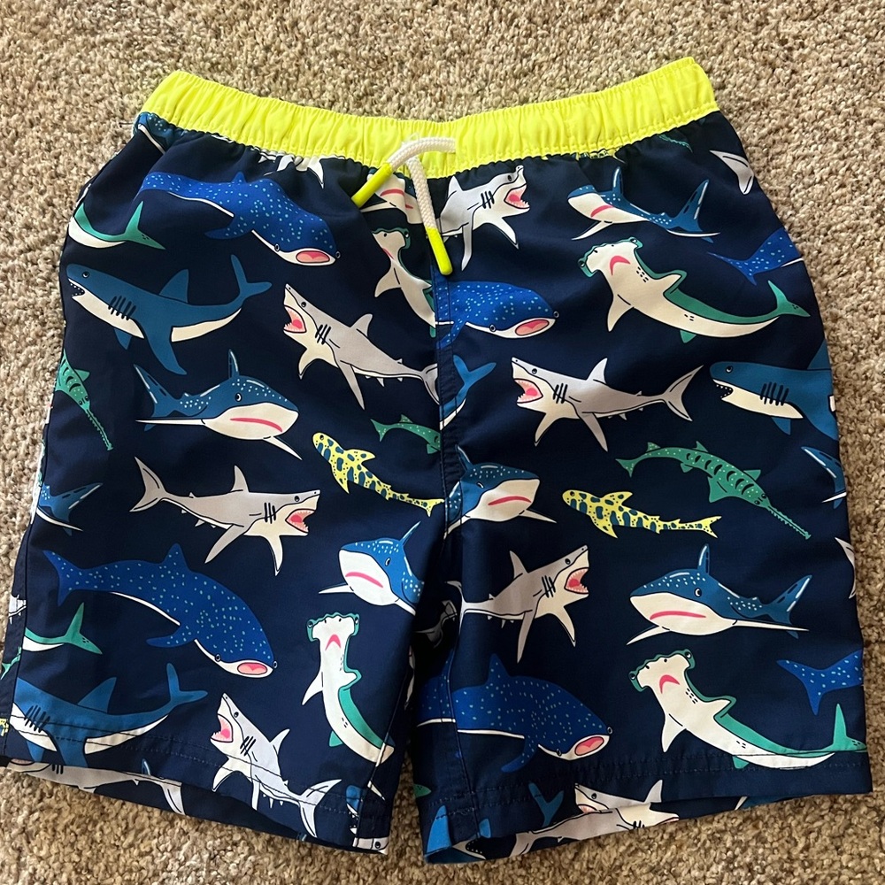 Mini Boden Swim Trunks - Size 8/9